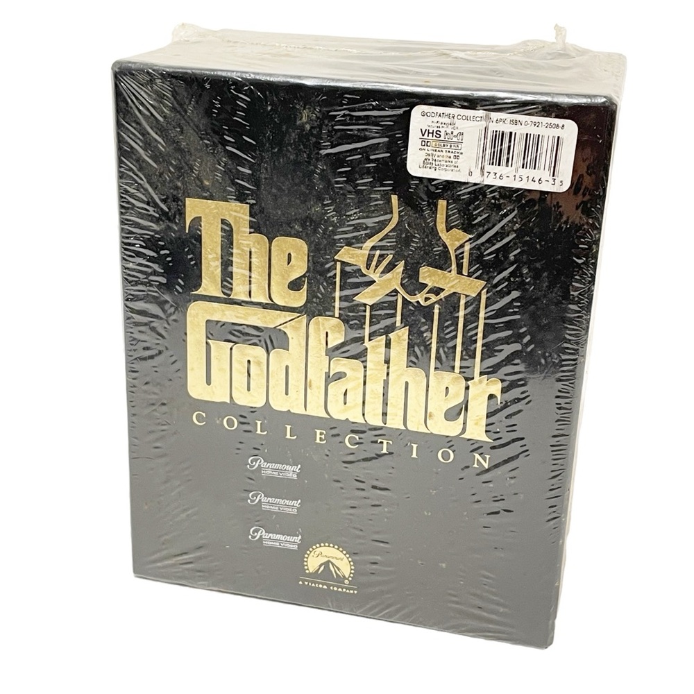 The Godfather Sealed Vintage‎ 1997 VHS Parts I, II & III Sealed Movie NEW